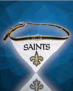 New Orleans Saints NFL Dog Collar Bandana