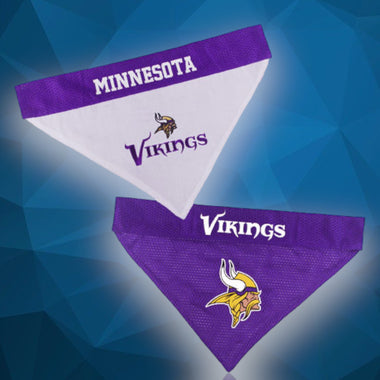 Minnesota Vikings NFL Reversible Dog Bandana