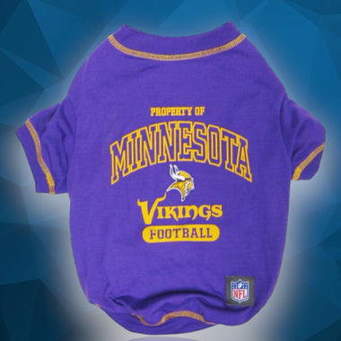 Minnesota Vikings NFL Dog Tee Shirt