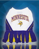 Minnesota Vikings Cheerleader Dog Dress