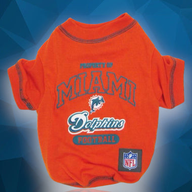 Miami Dolphins NFL Dog Tee Shirt