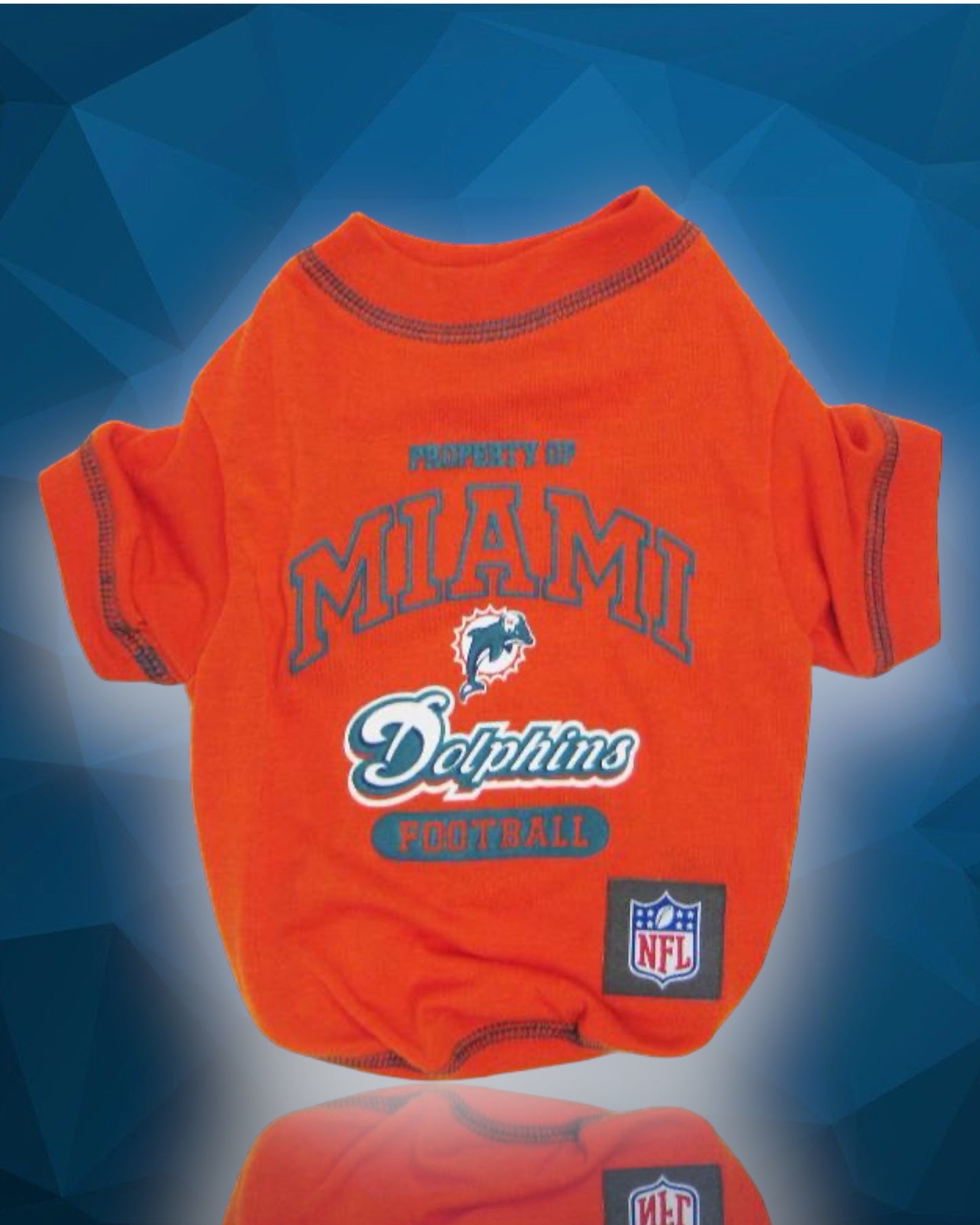 Miami Dolphins NFL Dog Tee Shirt