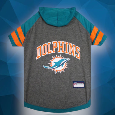 Miami Dolphins NFL Dog Hoodie Shirt