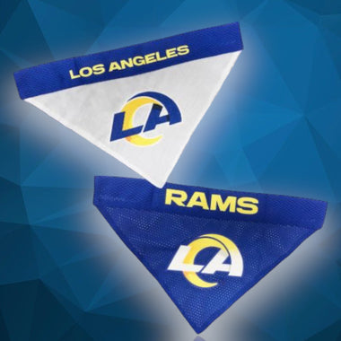 Los Angeles Rams Reversible Dog Bandana