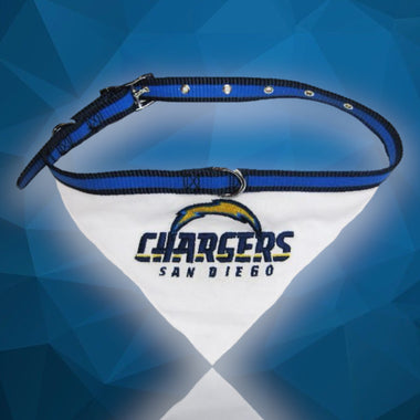 Los Angeles Chargers NFL Dog Collar Bandana