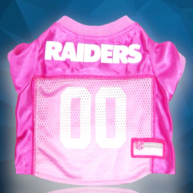 Las Vegas Raiders PINK Dog Jersey