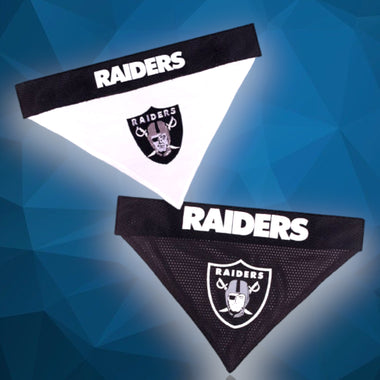 Las Vegas Raiders NFL Reversible Dog Bandana