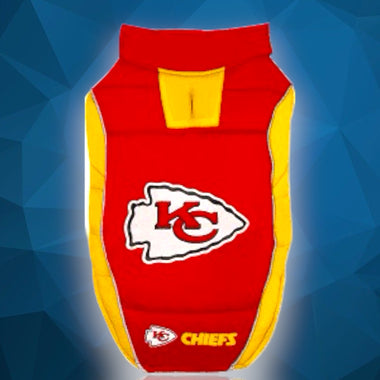 Kansas City Chiefs Puffer Dog Vest