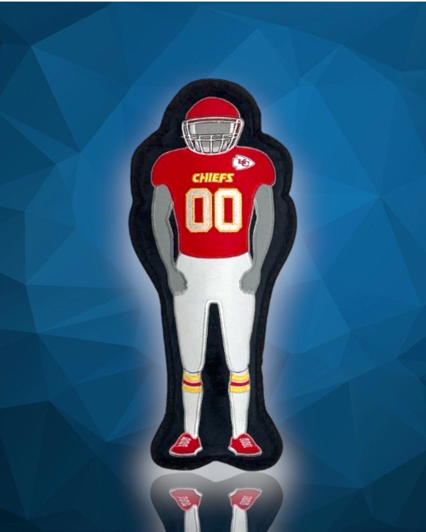 Kansas City Chiefs Player Tough Dog Toy