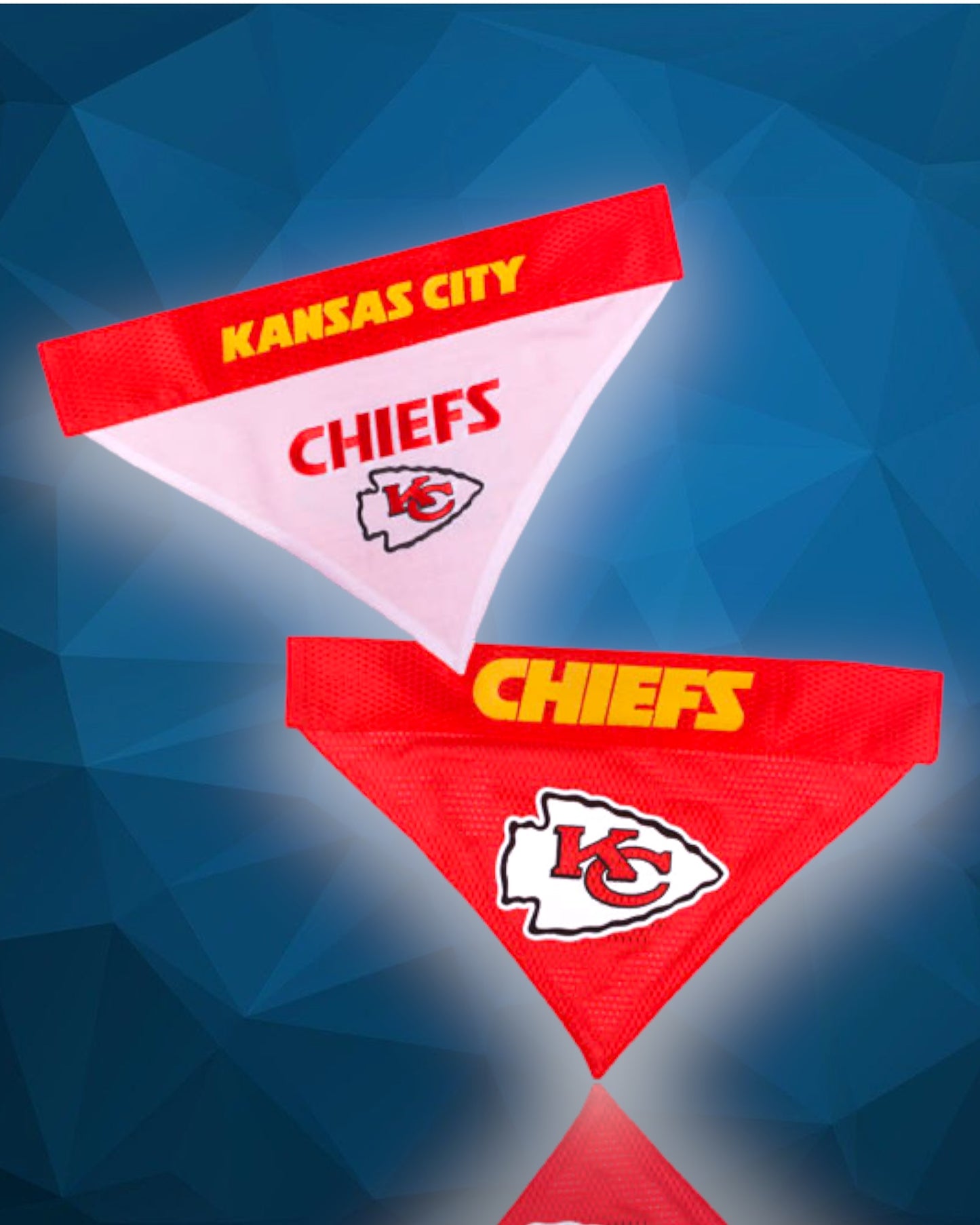 Kansas City Chiefs NFL Reversible Dog Bandana