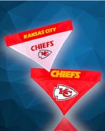 Kansas City Chiefs NFL Reversible Dog Bandana