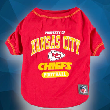 Kansas City Chiefs NFL Dog Tee Shirt