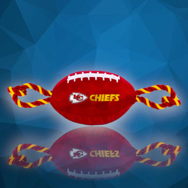 Kansas City Chiefs NFL Dog Football Toy