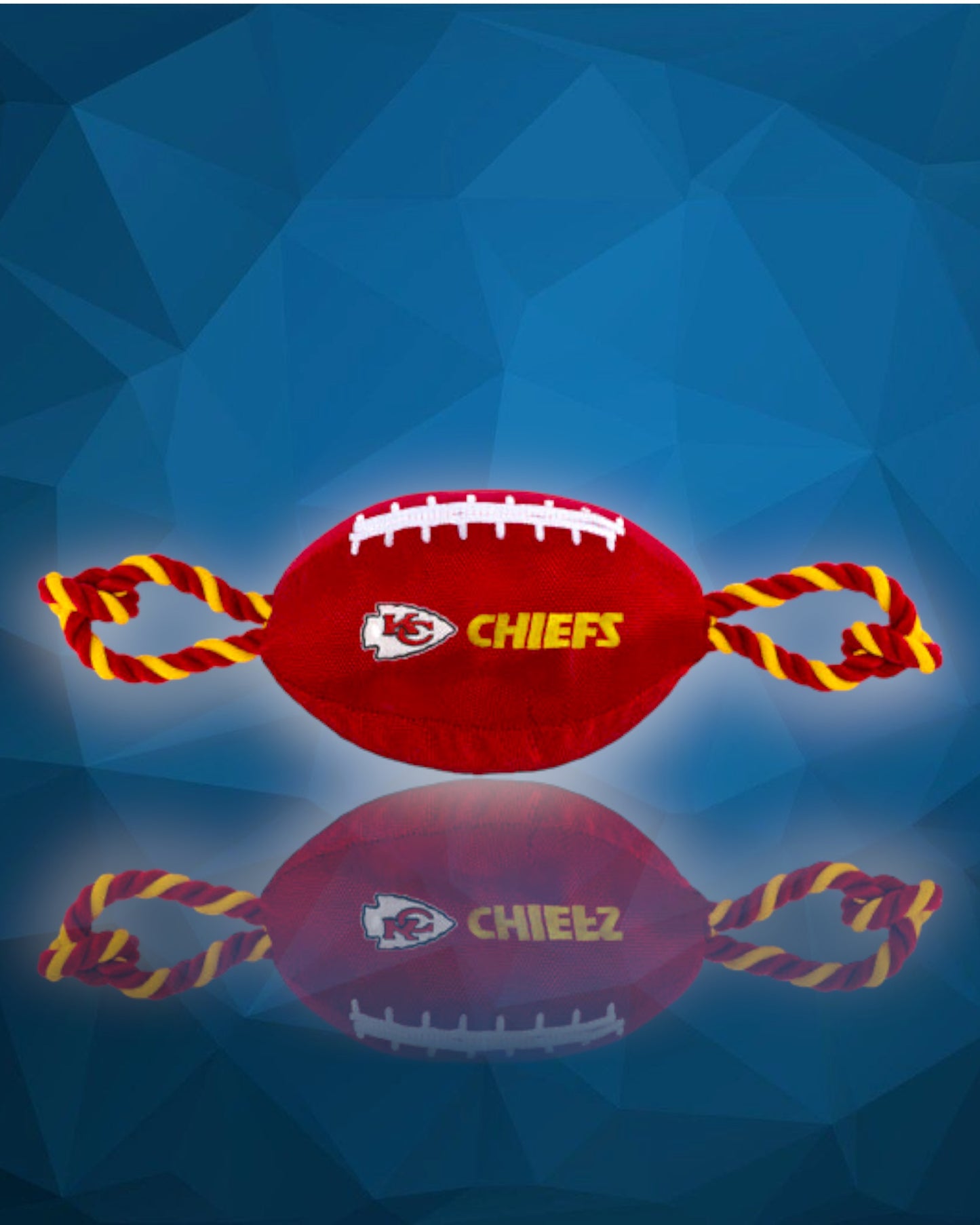 Kansas City Chiefs NFL Dog Football Toy