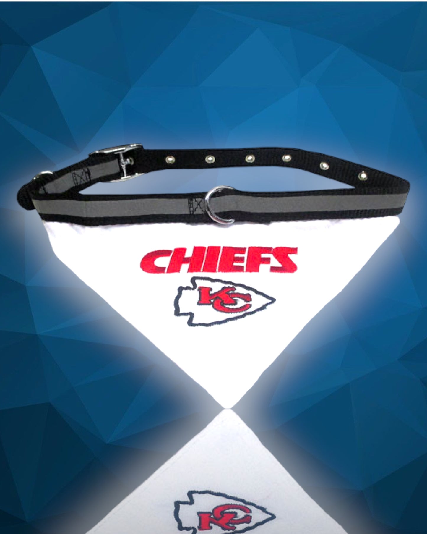 Kansas City Chiefs NFL Dog Collar Bandana