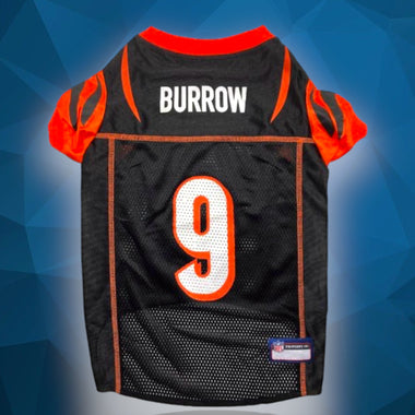 Joe Burrow Cincinnati Bengals Dog Jersey