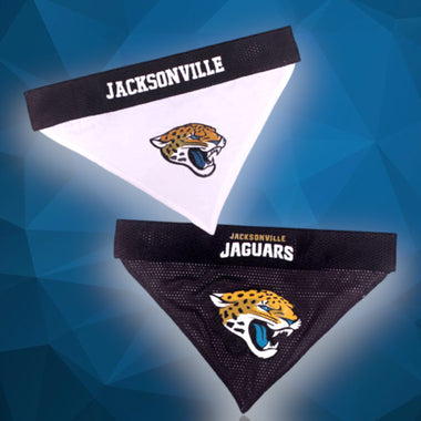 Jacksonville Jaguars NFL Reversible Dog Bandana