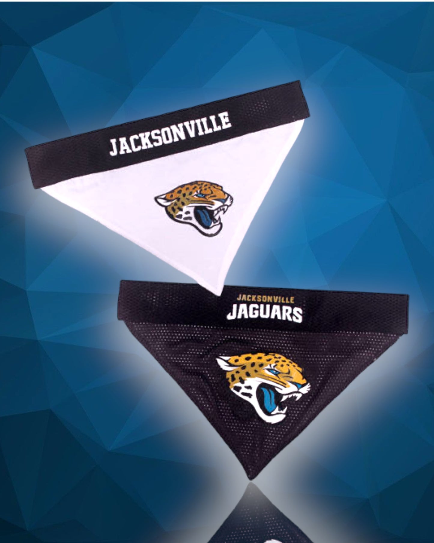 Jacksonville Jaguars NFL Reversible Dog Bandana