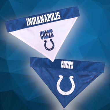 Indianapolis Colts NFL Reversible Dog Bandana