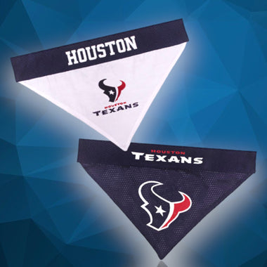 Houston Texans NFL Reversible Dog Bandana