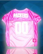 Green Bay Packers PINK Dog Jersey