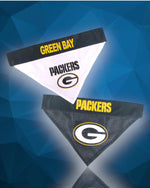 Green Bay Packers NFL Reversible Dog Bandana