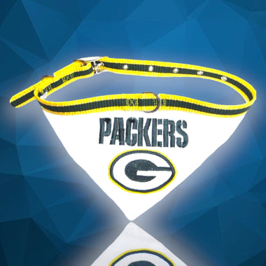 Green Bay Packers NFL Dog Collar Bandana