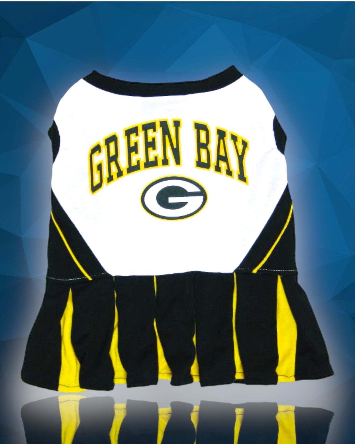 Green Bay Packers Cheerleader Dog Dress