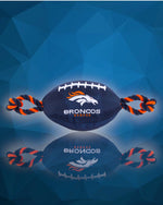 Denver Broncos NFL Football Dog Toy