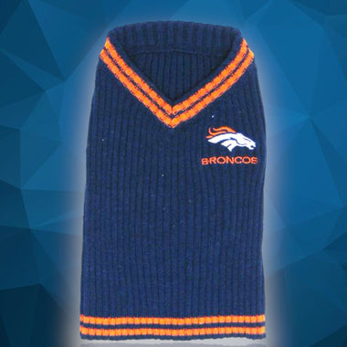 Denver Broncos NFL Dog Sweater