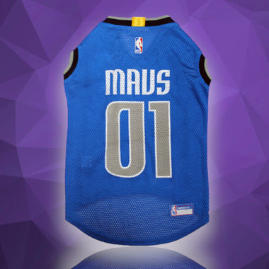 Dallas Mavericks NBA Blue Mesh Jersey