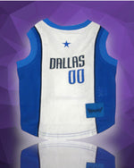 Dallas Mavericks NBA Dog Jersey