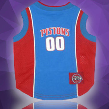 Detroit Pistons NBA Dog Jersey