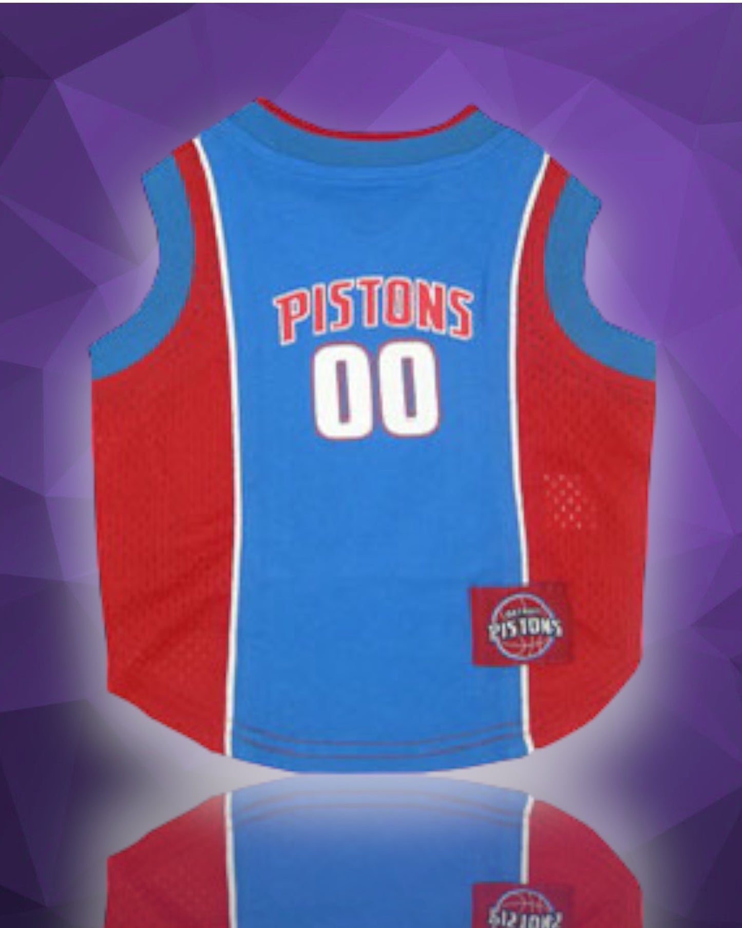 Detroit Pistons NBA Dog Jersey