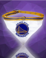 Golden State Warriors NBA Dog Collar Bandana