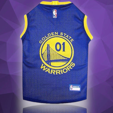 Golden State Warriors NBA Dog Jersey