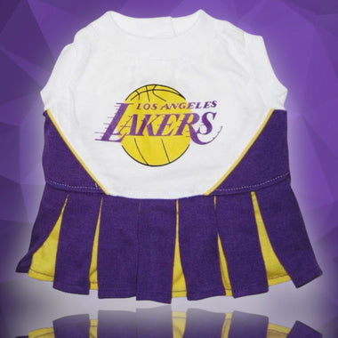 Los Angeles Lakers Dog Cheerleader Dress