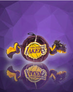 Los Angeles Lakers NBA Basketball Dog Toy