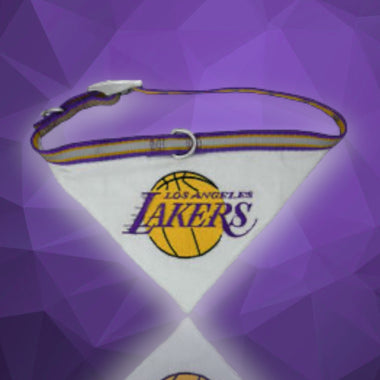 Los Angeles Lakers NBA Dog Collar Bandana