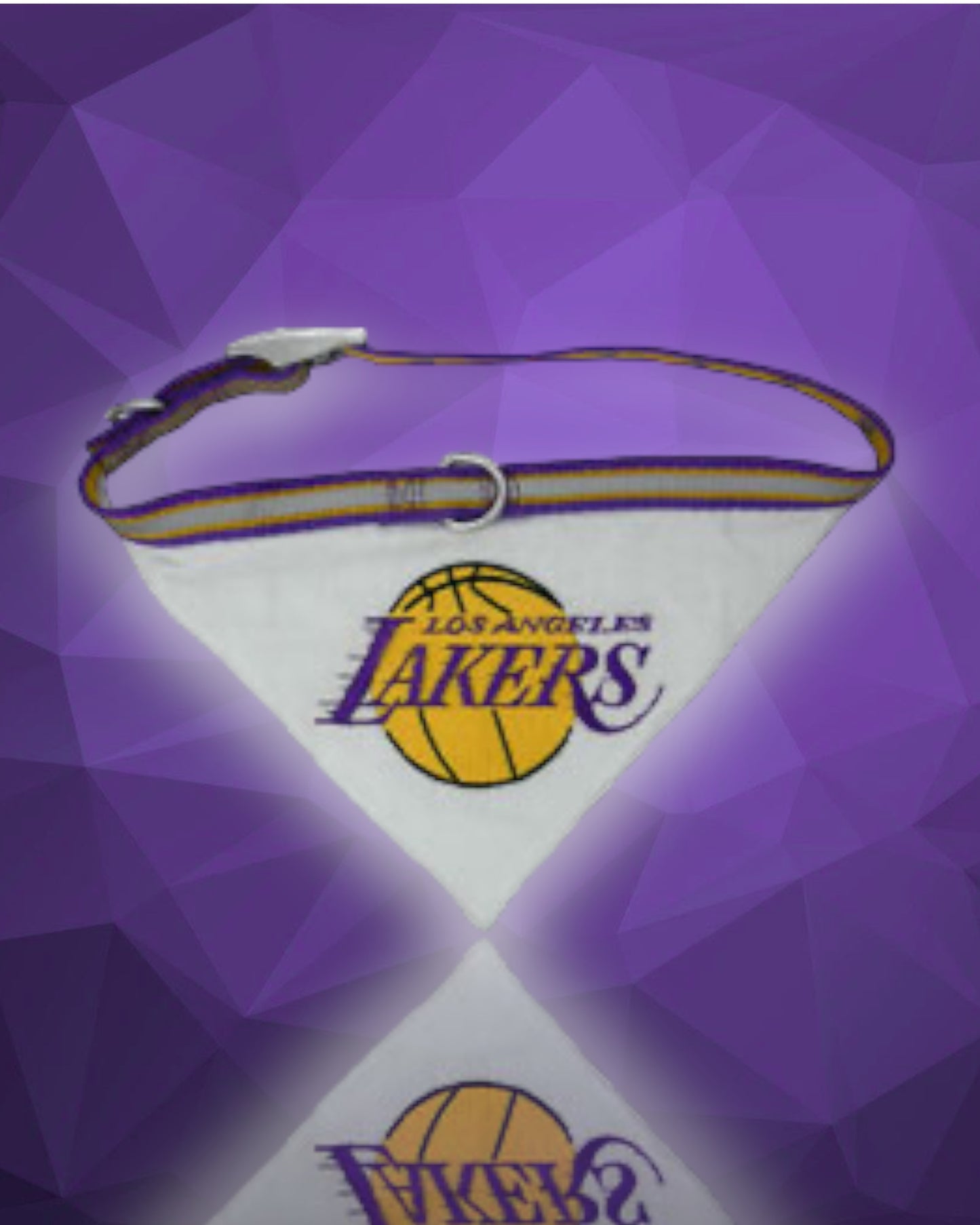 Los Angeles Lakers NBA Dog Collar Bandana