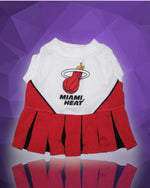 Miami Heat Dog Cheerleader Dress