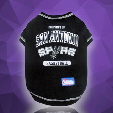 San Antonio Spurs NBA Dog Tee Shirt