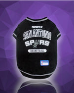 San Antonio Spurs NBA Dog Tee Shirt