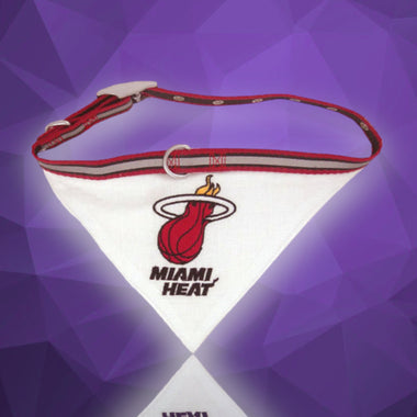 Miami Heat NBA Dog Collar Bandana