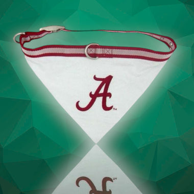 Alabama Crimson Tide NCAA Dog Collar Bandana