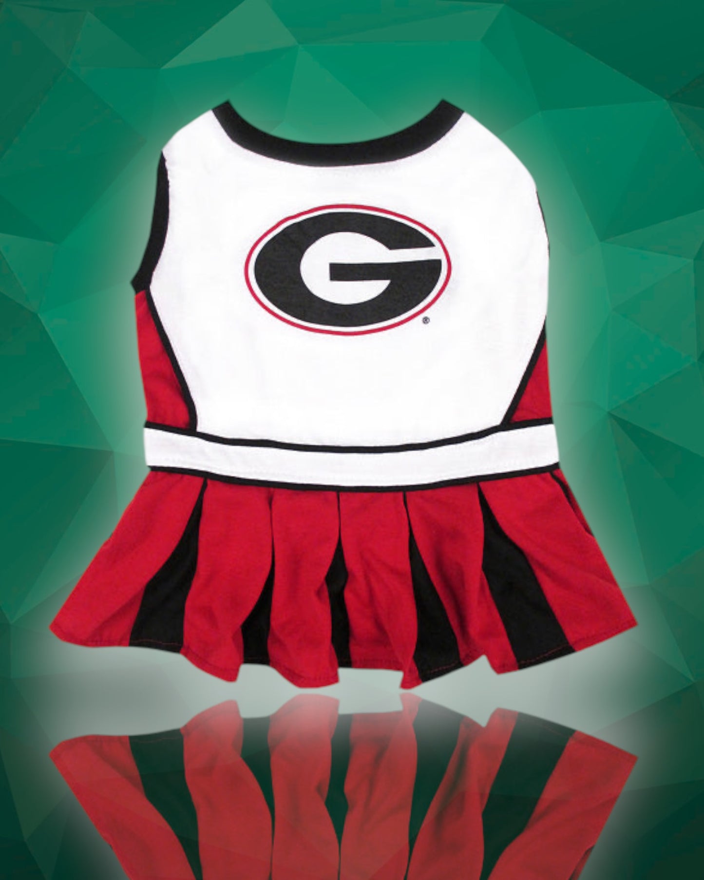 Georgia Bulldogs Cheerleader Dog Dress