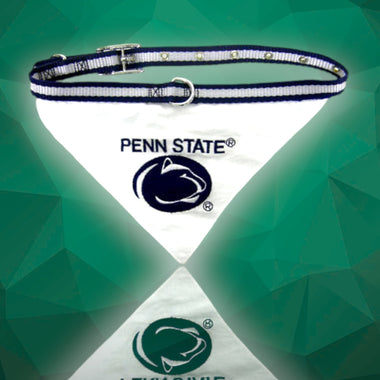 Penn State Nittany Lions NCAA Dog Collar Bandana