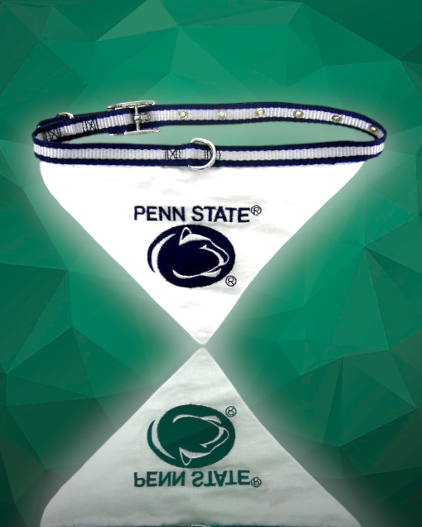 Penn State Nittany Lions NCAA Dog Collar Bandana