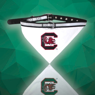 South Carolina Gamecocks NCAA Dog Collar Bandana