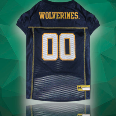 Michigan Wolverines Dog Jersey